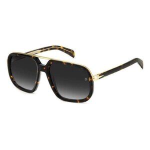 A0577Z New DAVID BECKHAM Havana Square DB 7101/S 2IK9O Sunglasses Women